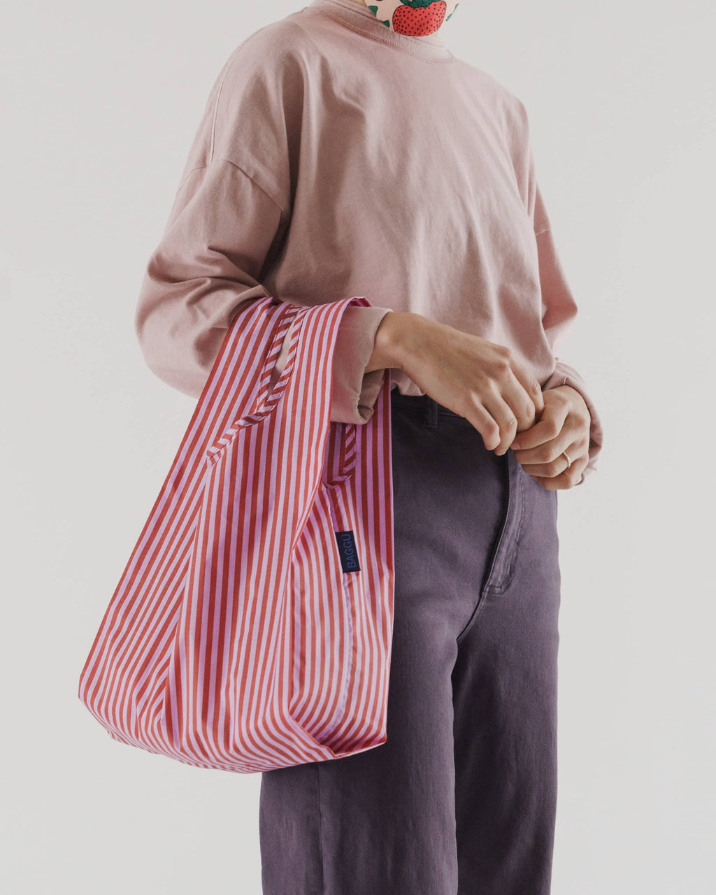Baby Baggu - Cerise Stripe