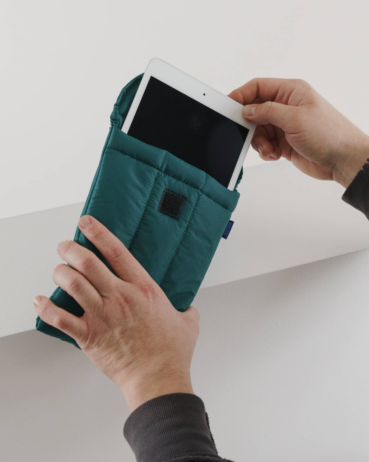 Puffy Tablet Sleeve - Malachite