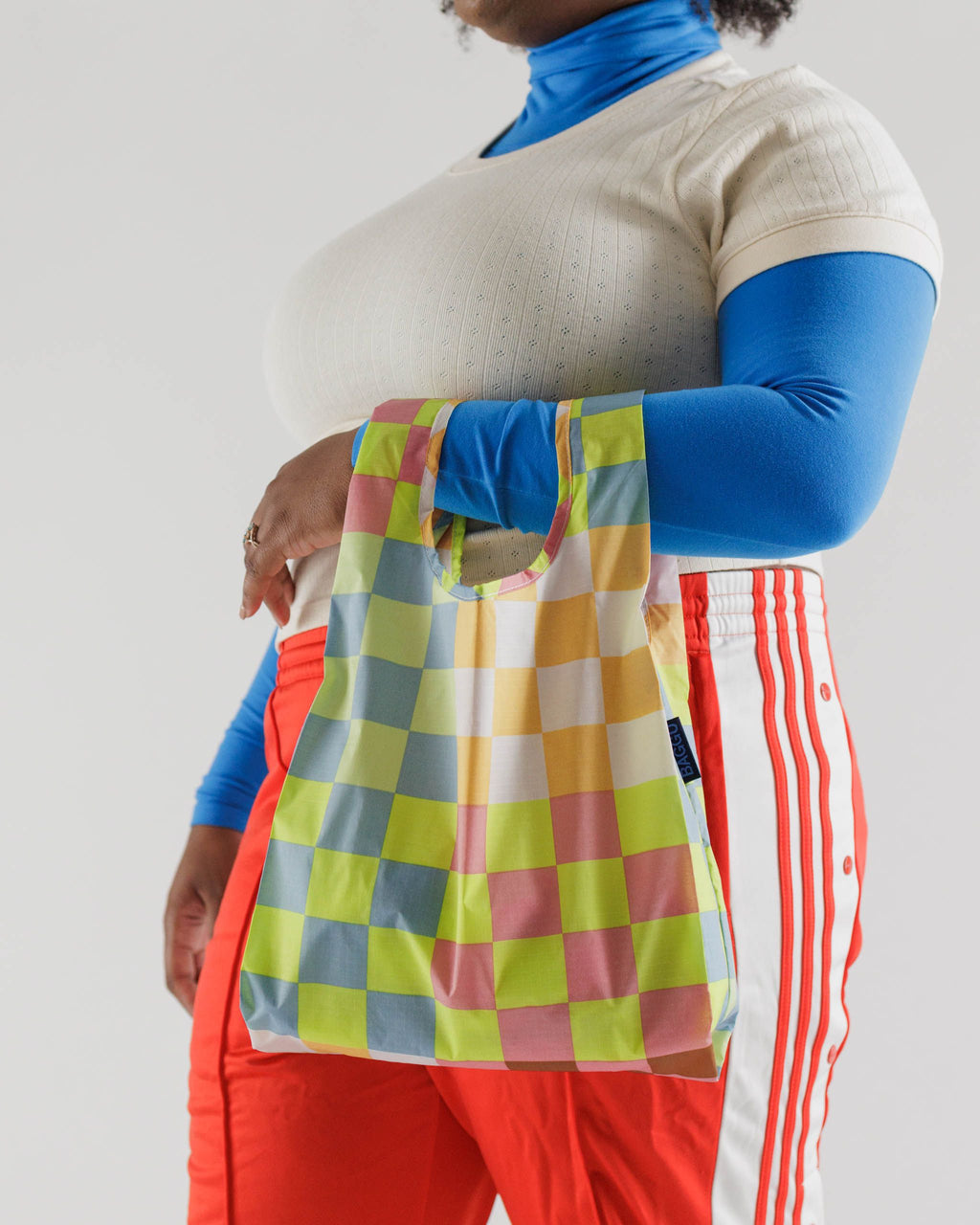 Baby Baggu - Big Check Multi