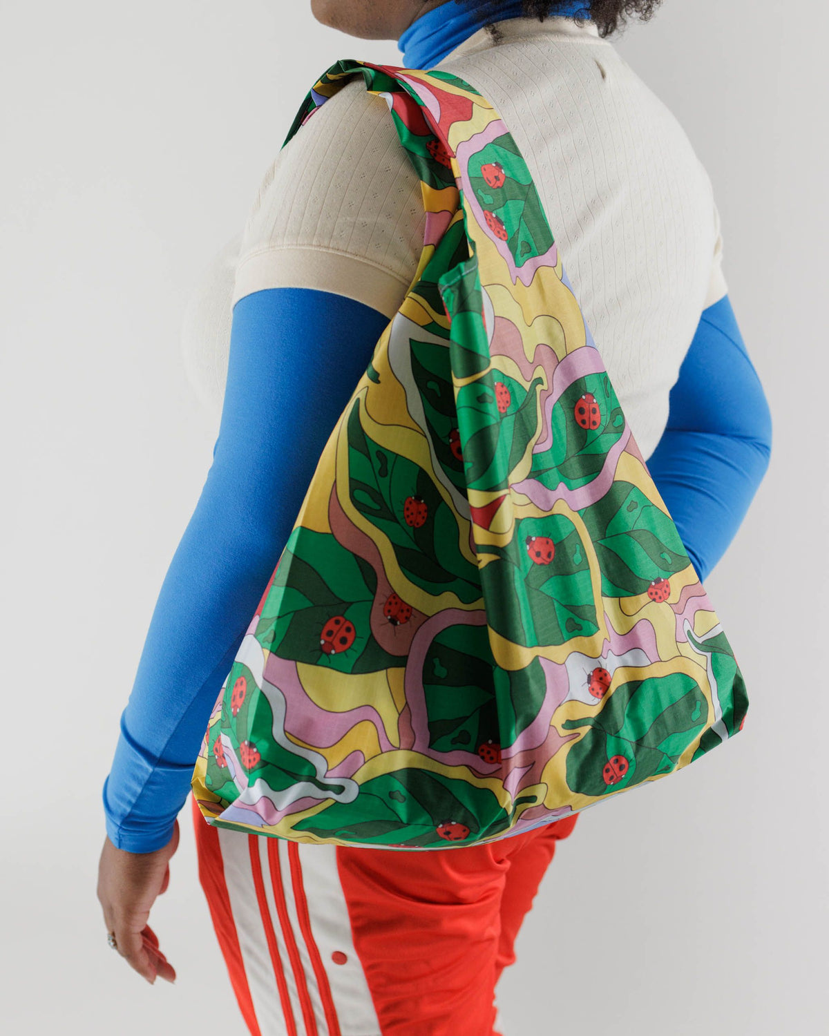 Standard Baggu - Ladybug Leaf