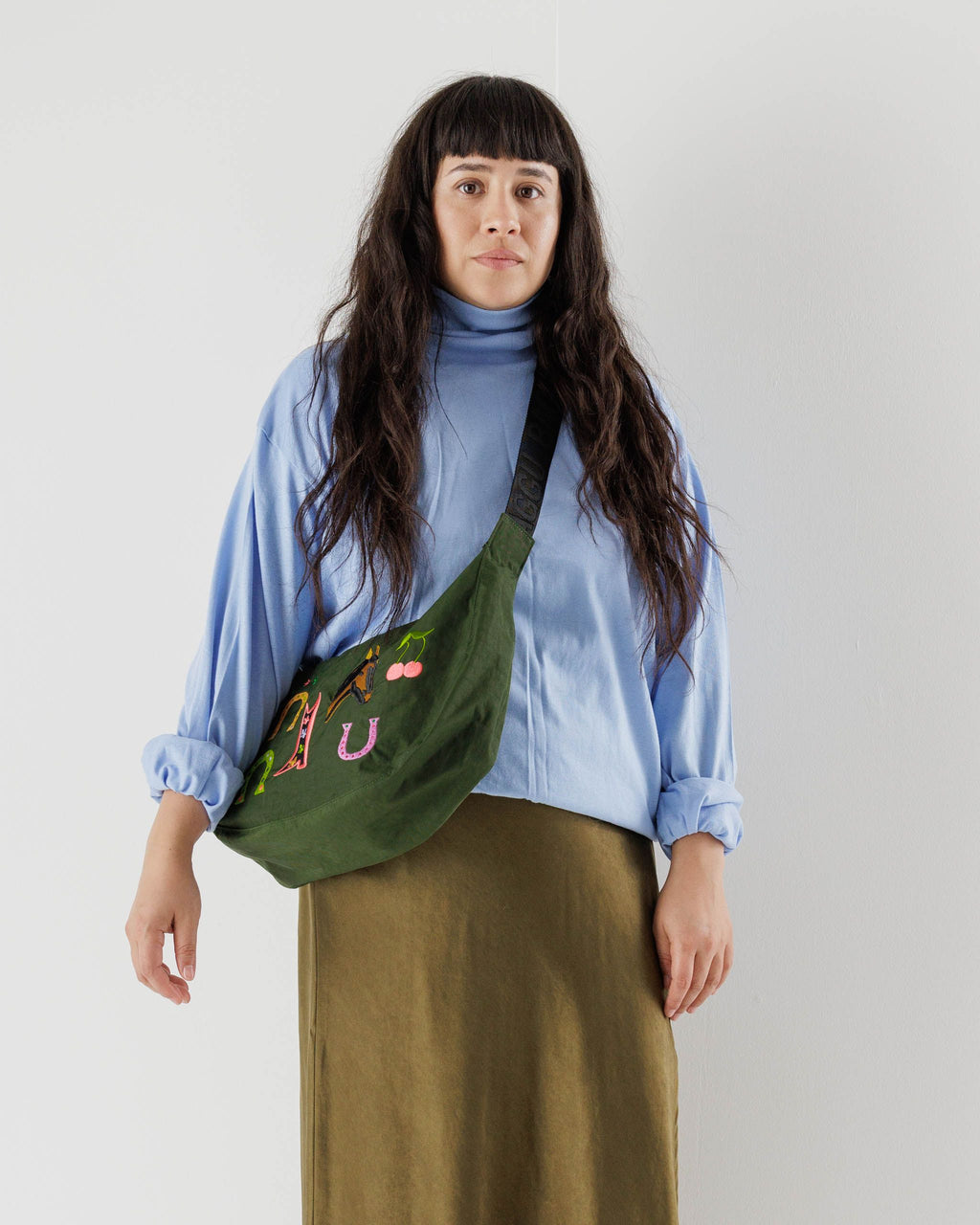 Medium Nylon Crescent Bag - Jessica Williams