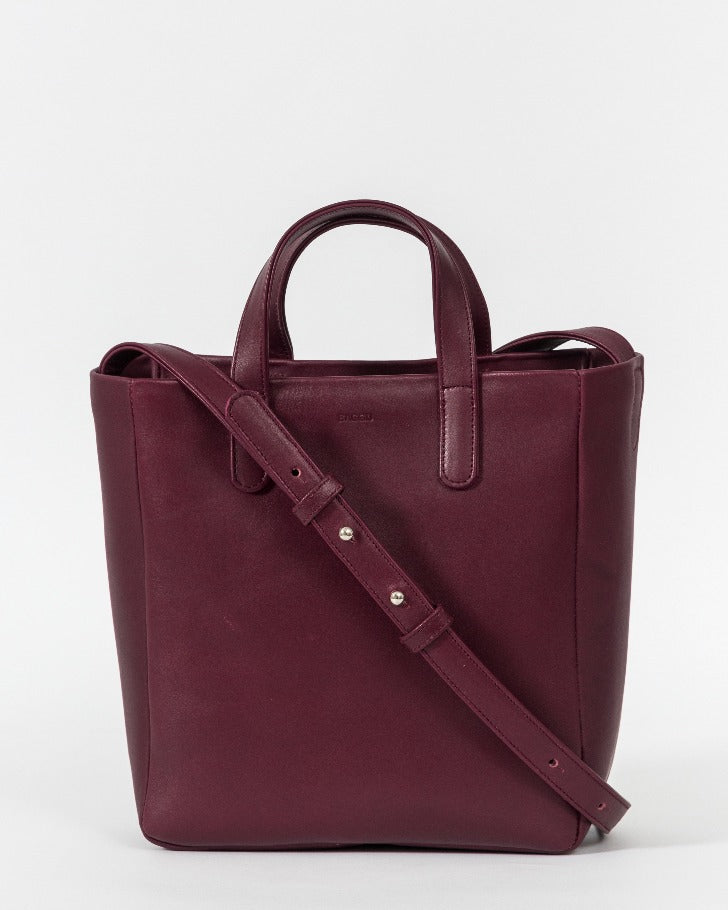 Box Purse - Mulberry -BK