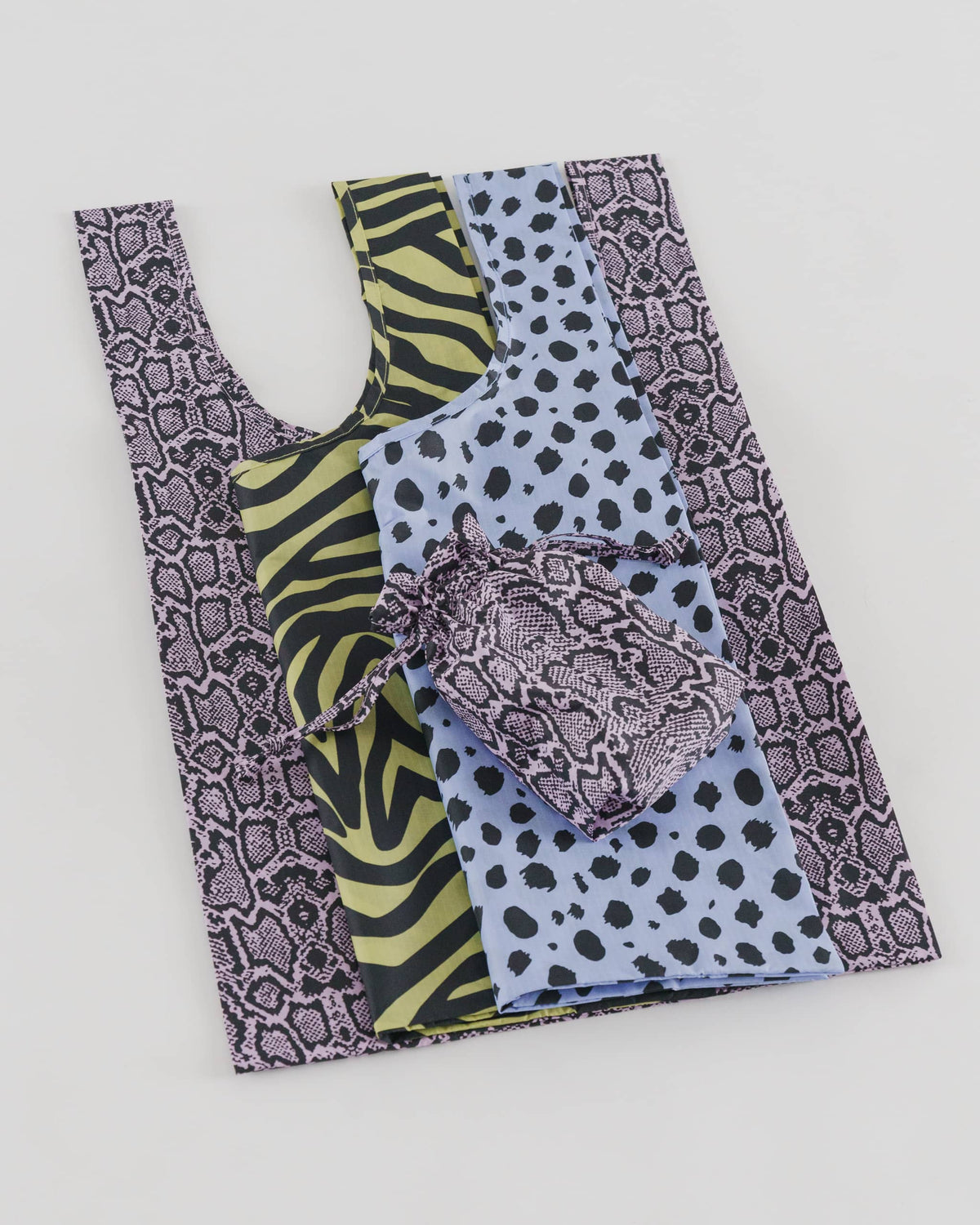 Standard Baggu Set of 3 - Animal Print