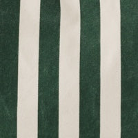 Canvas Zip Tote - Palm Stripe