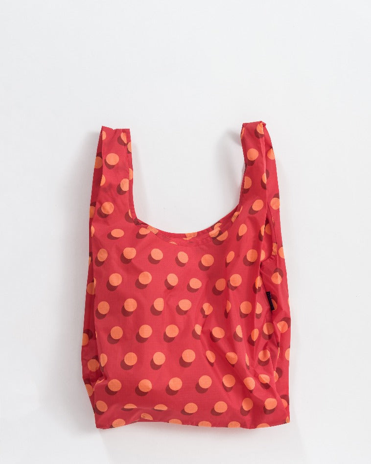 Standard Baggu - Red Disco Dot