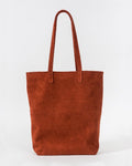 Basic Tote - Rust Suede