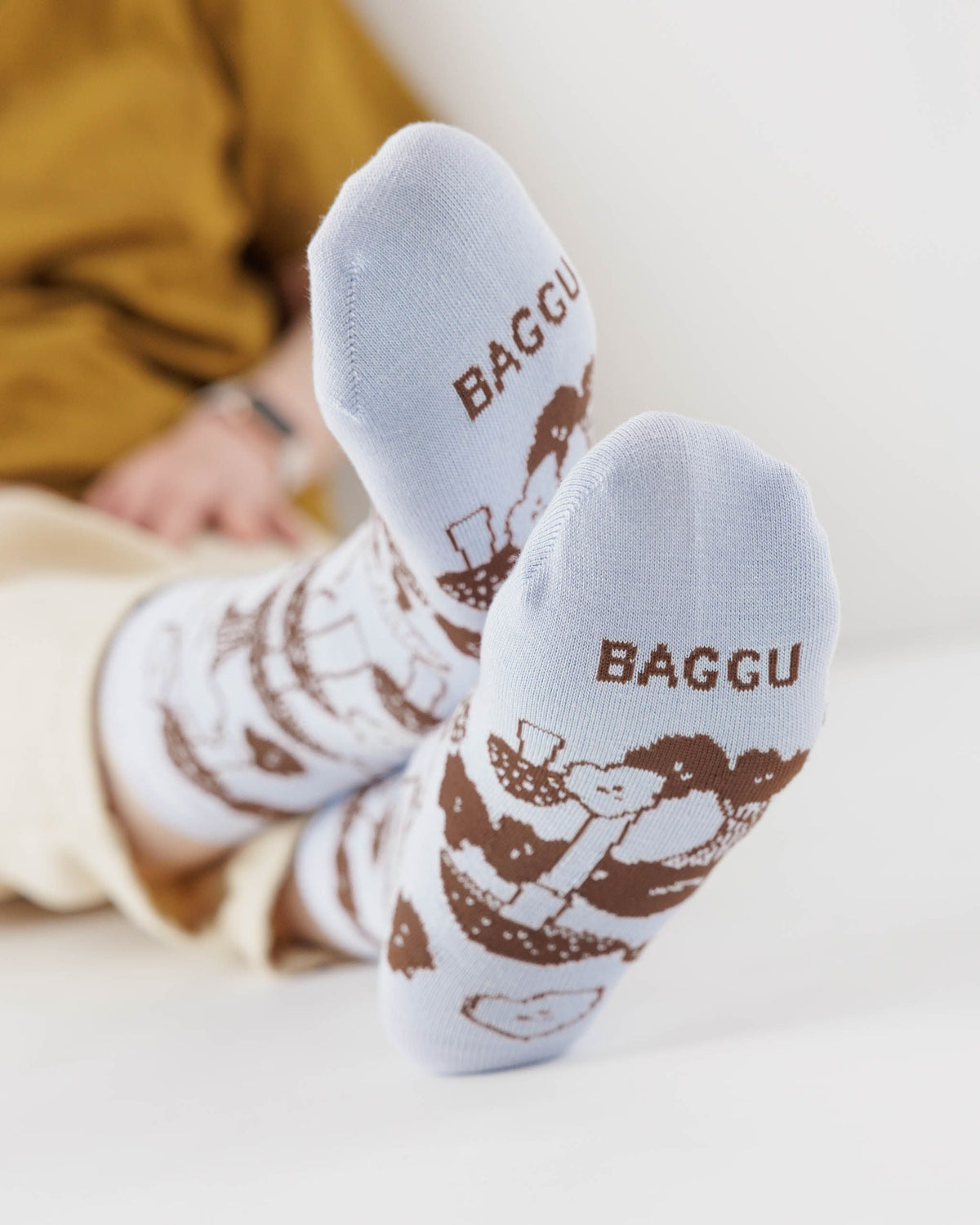 Crew Sock - Mushrooms