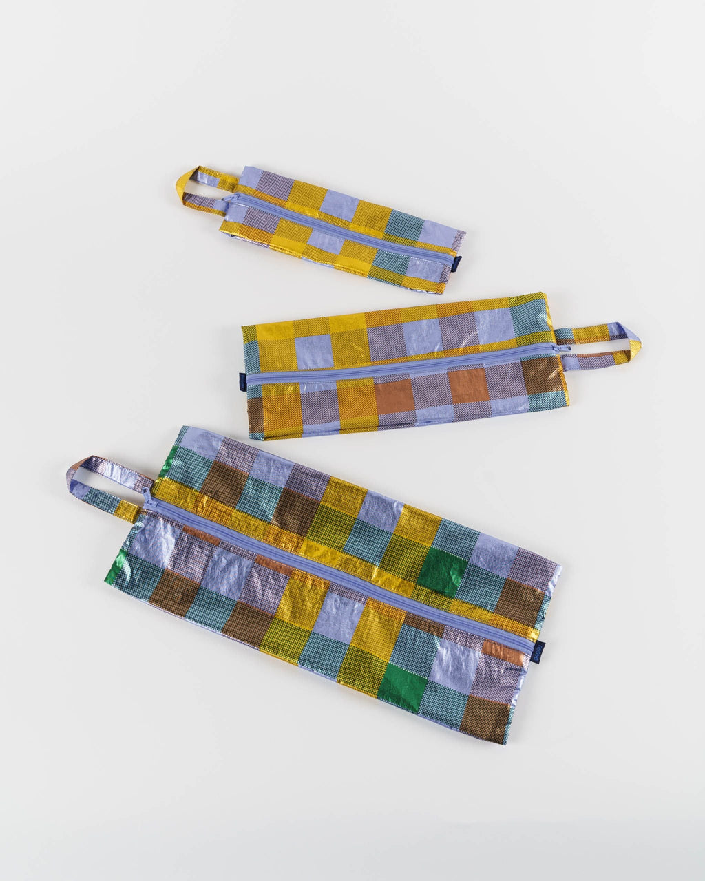 3D Zip Set - Madras Metallic