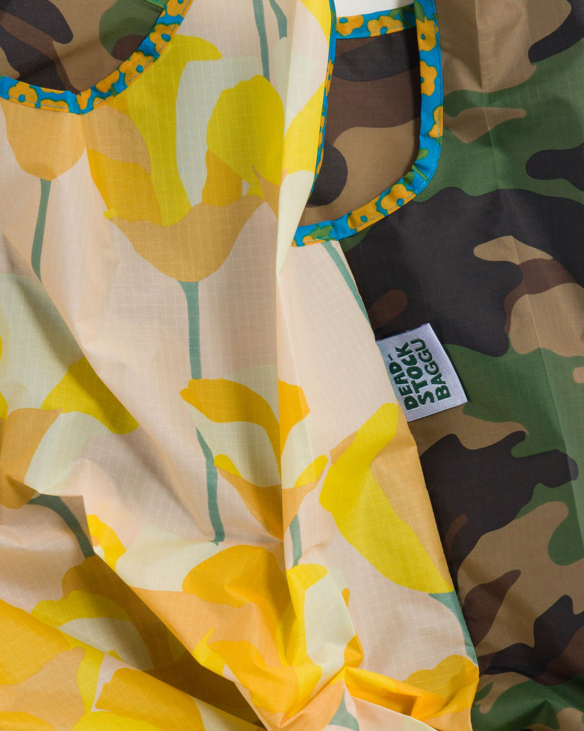 Standard Baggu - Deadstock Camo Flower