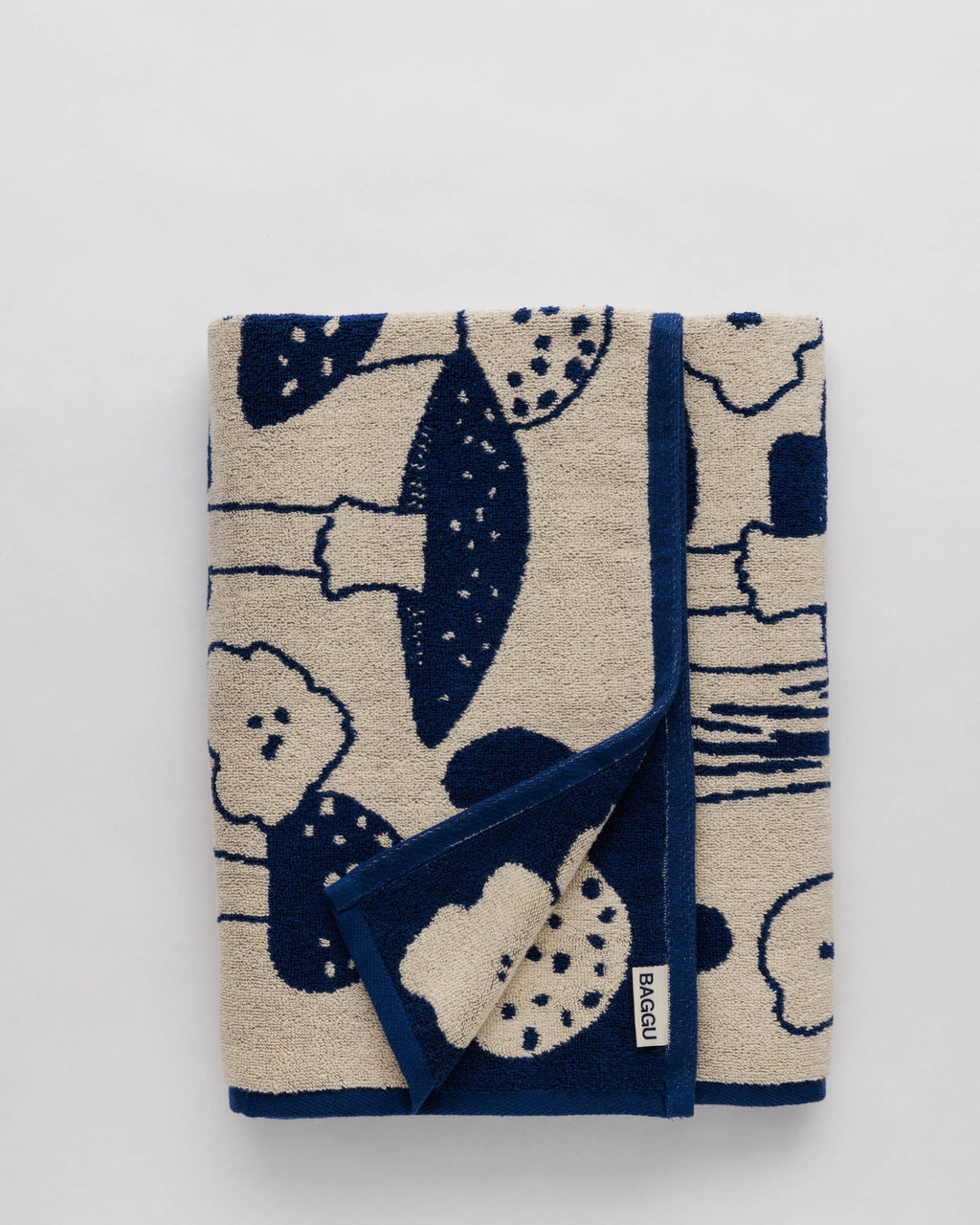 Bath Towel - Mushrooms