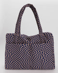 Cloud Carry-on - Indigo Trippy Checker