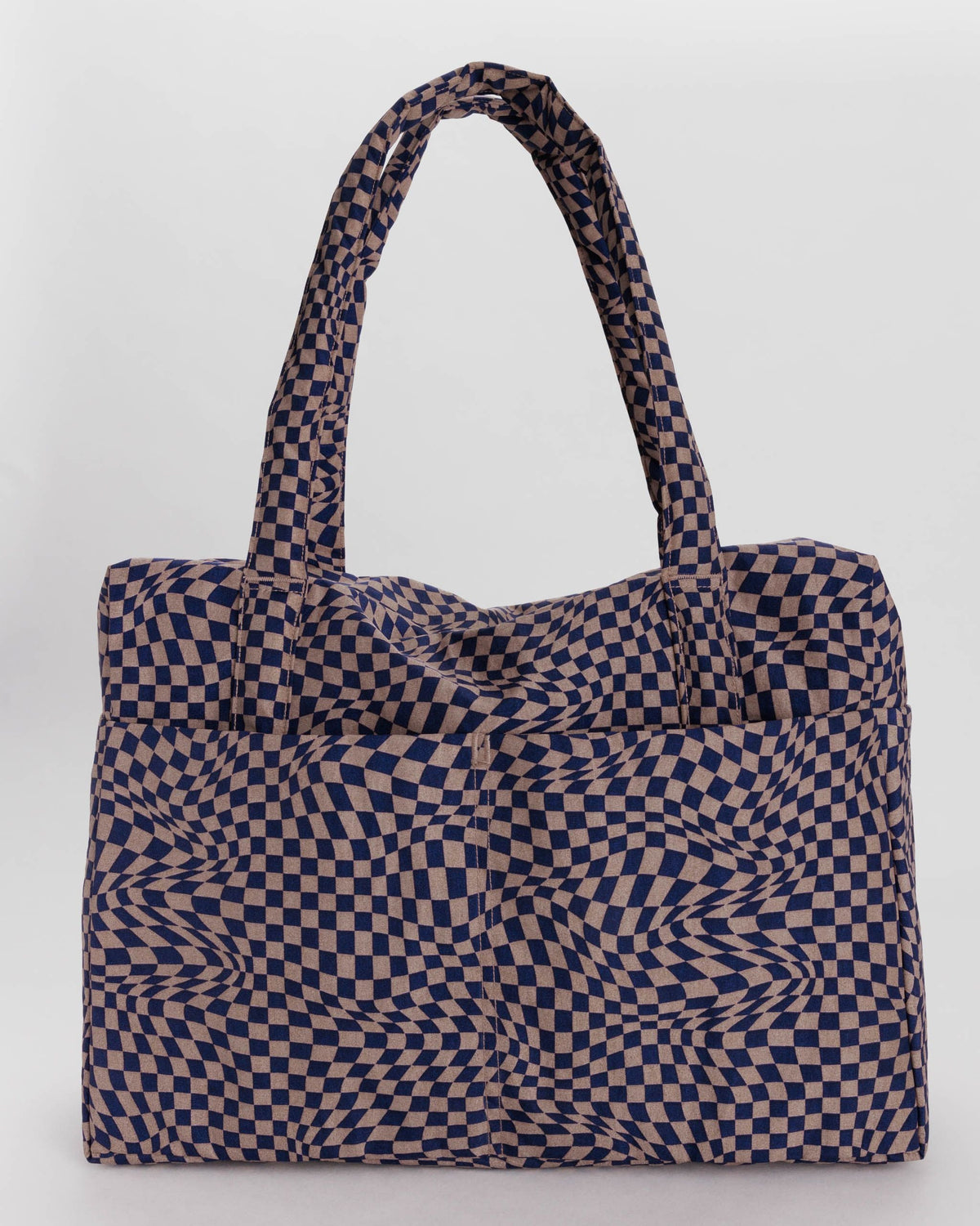 Cloud Carry-on - Indigo Trippy Checker