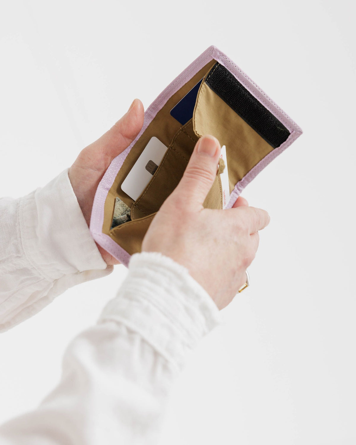 Nylon Wallet - Dusty Lilac