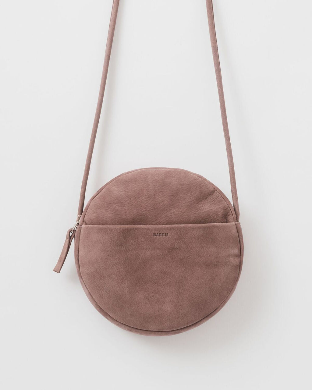 Circle Purse - Taro Nubuck