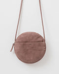 Circle Purse - Taro Nubuck