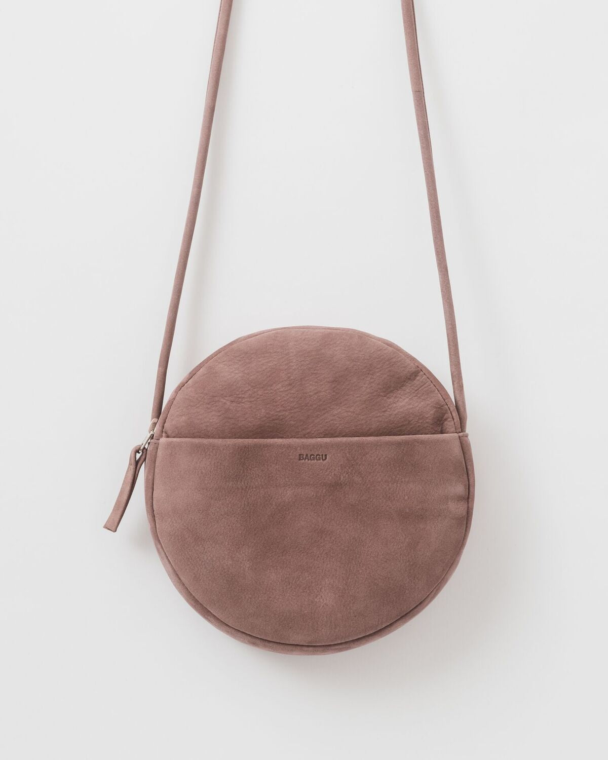 Circle Purse - Taro Nubuck