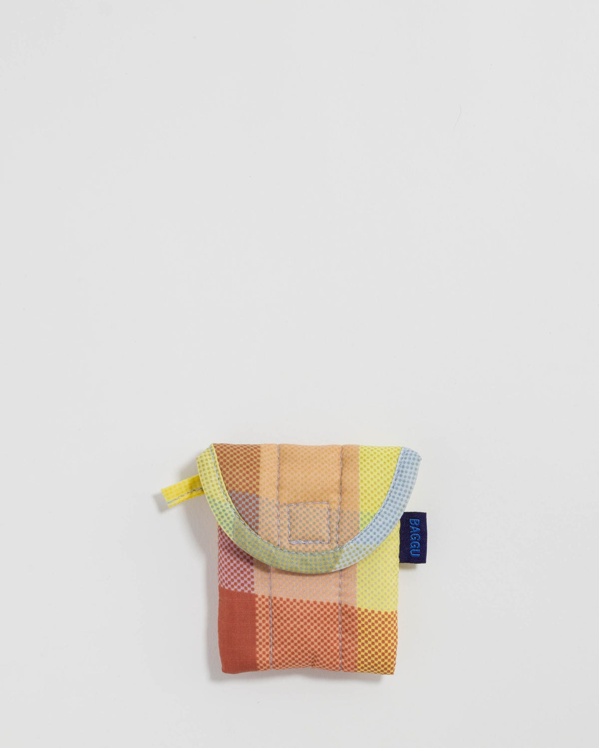 Puffy Earbuds Case - 70's Madras