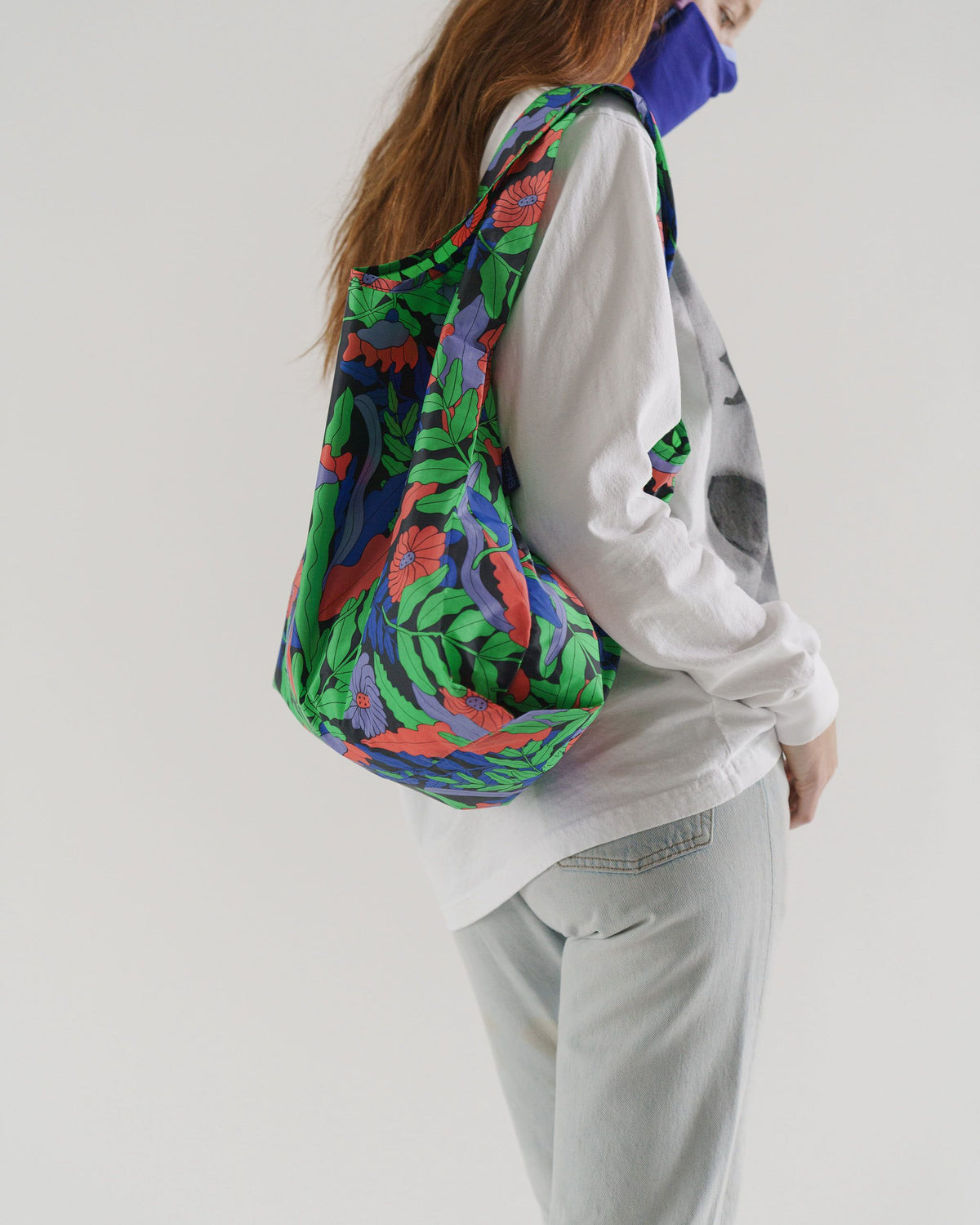 Standard Baggu - Midnight Fern