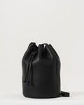 Drawstring Purse - Black - nl