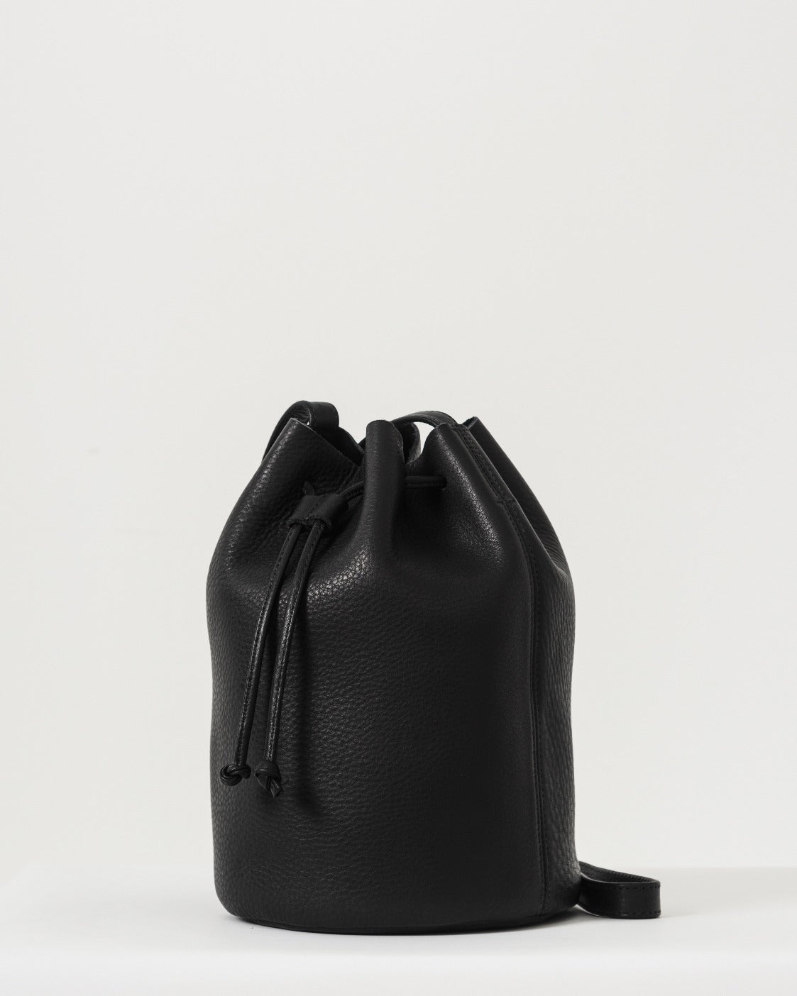Drawstring Purse - Black - nl