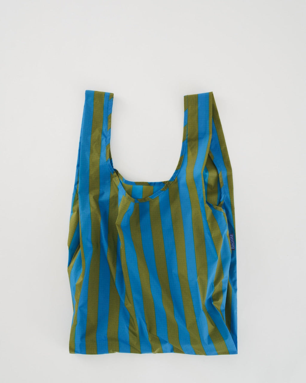 Standard Baggu - Cyan Stripe