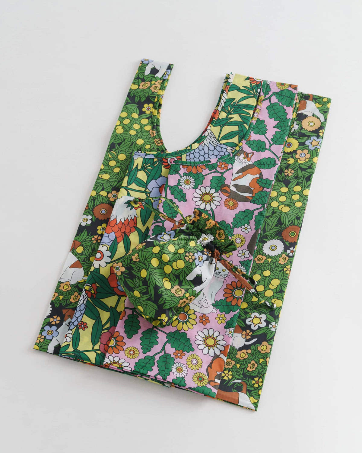 Standard Baggu Set of 3 - Garden Pets
