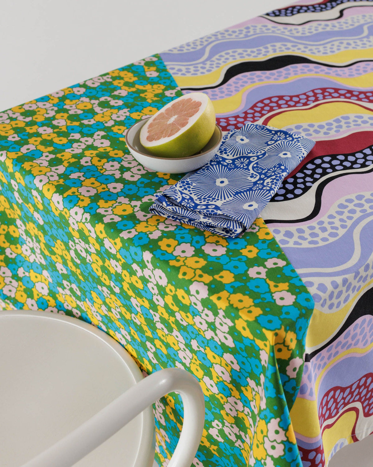 Giant Reusable Cloth - Woodblock Mix
