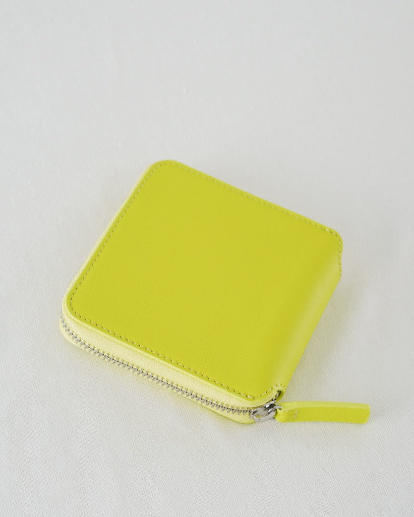 Square Wallet - Chartreuse