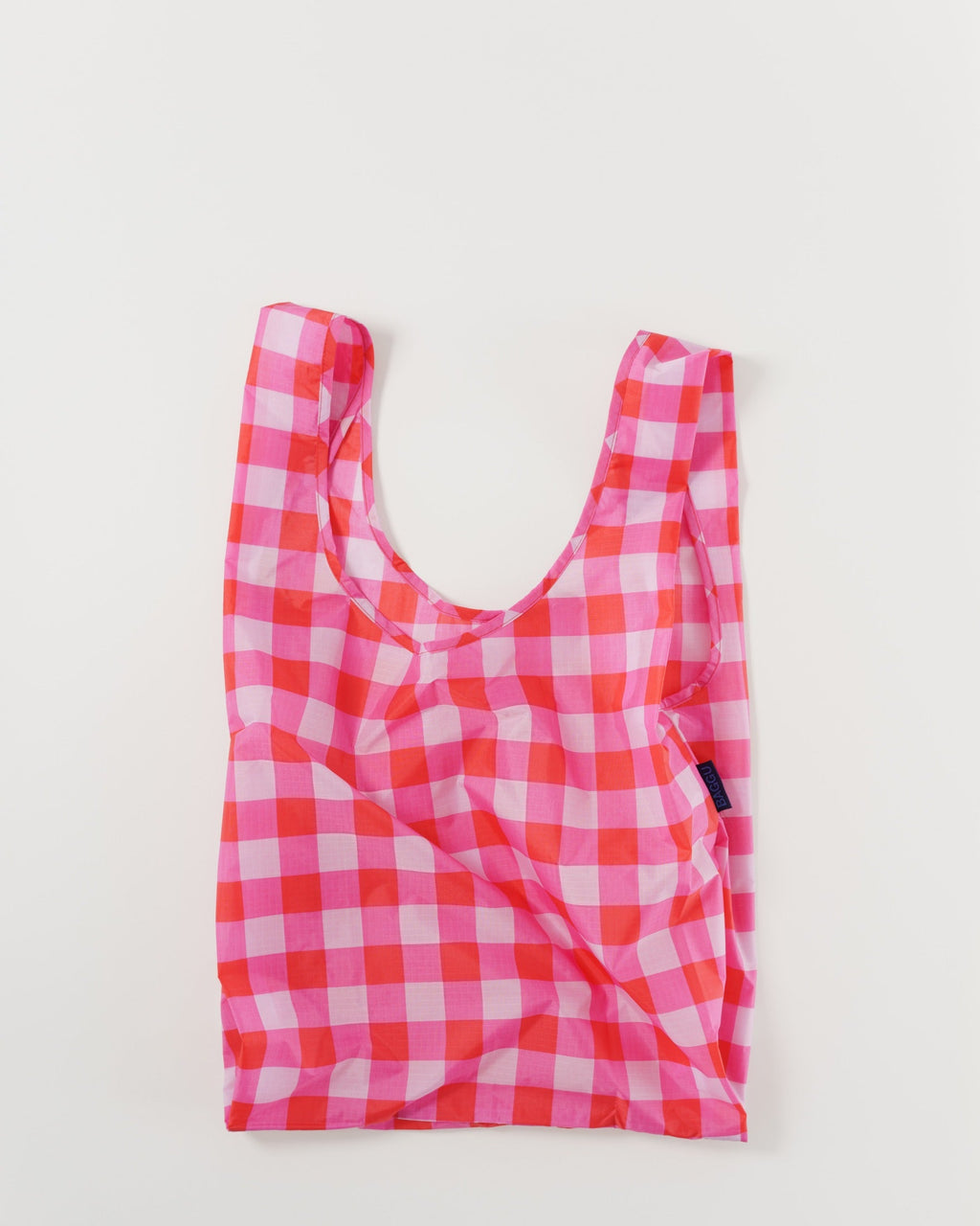 Standard Baggu - Big Check Magenta