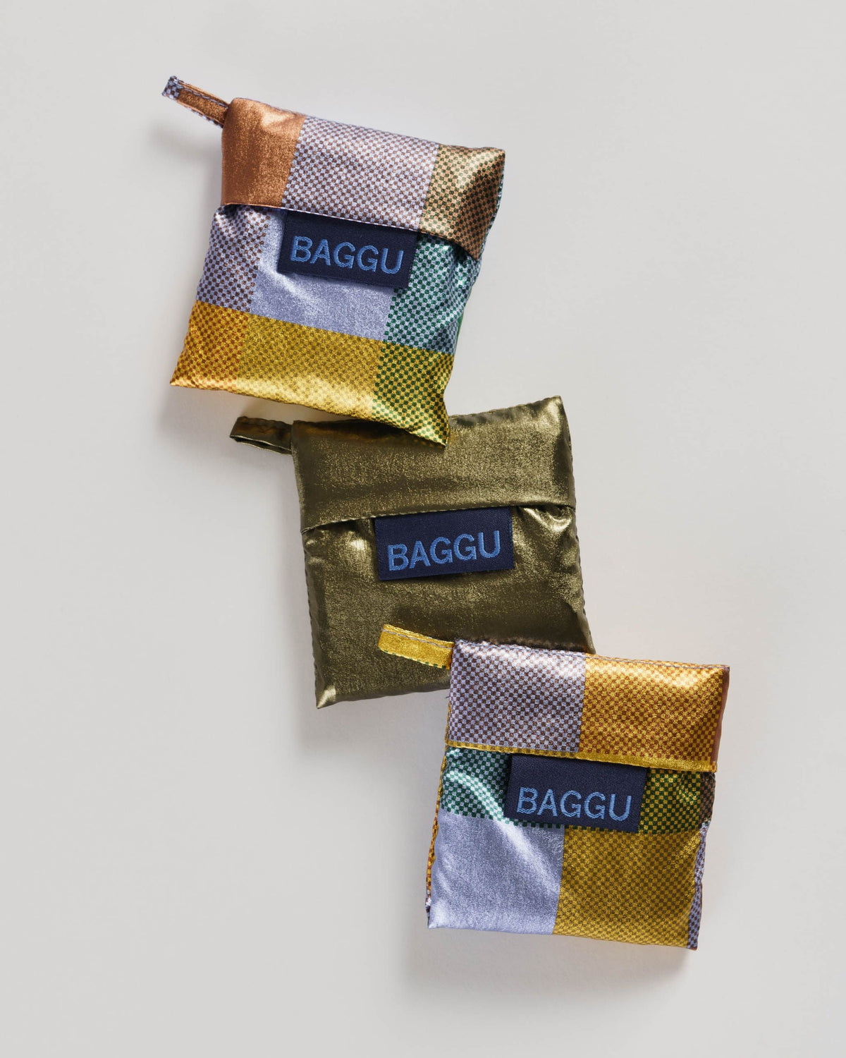 Mini Baggu Set of 3 - Warm Metallics