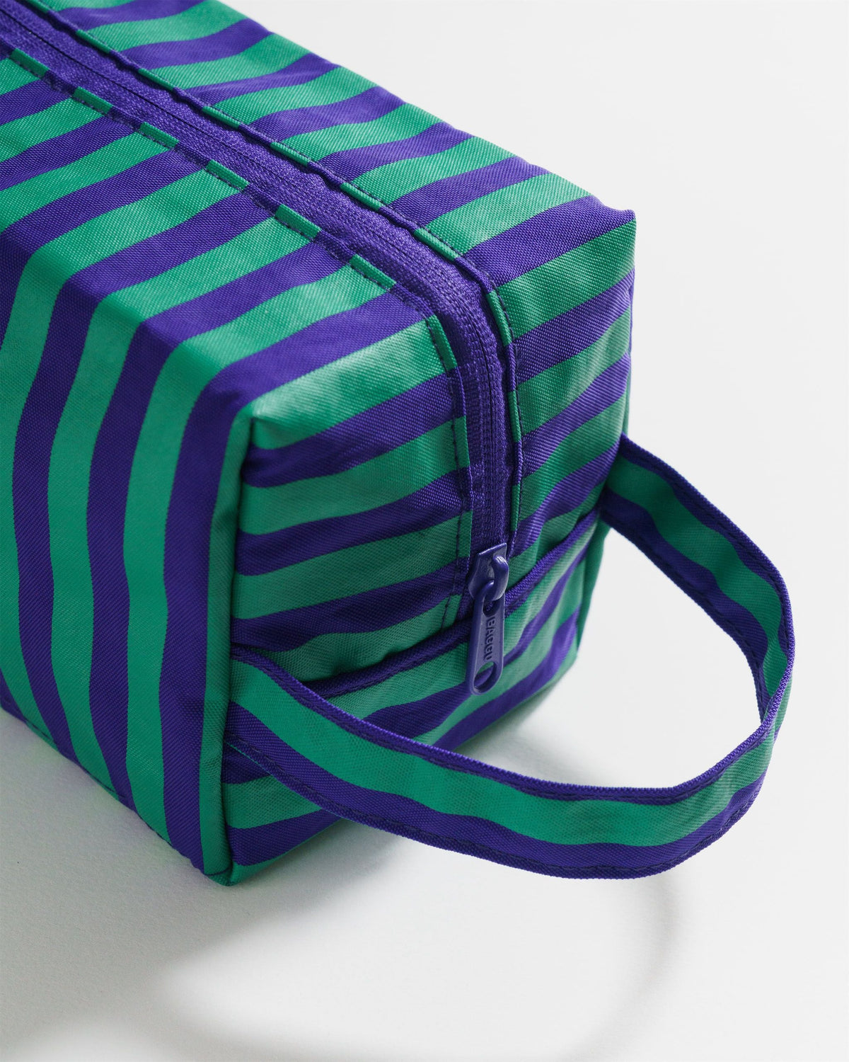 Dopp Kit - Stripe-Cobalt and Jade