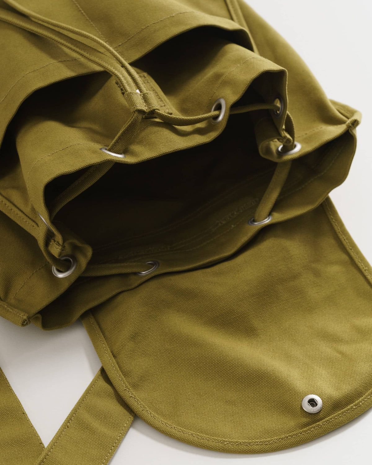 Drawstring Backpack - Spanish Olive