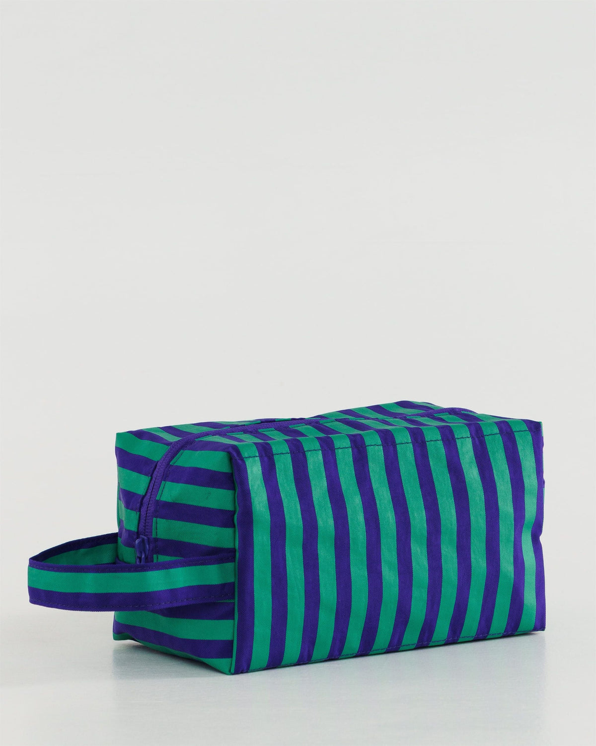 Dopp Kit - Stripe-Cobalt and Jade
