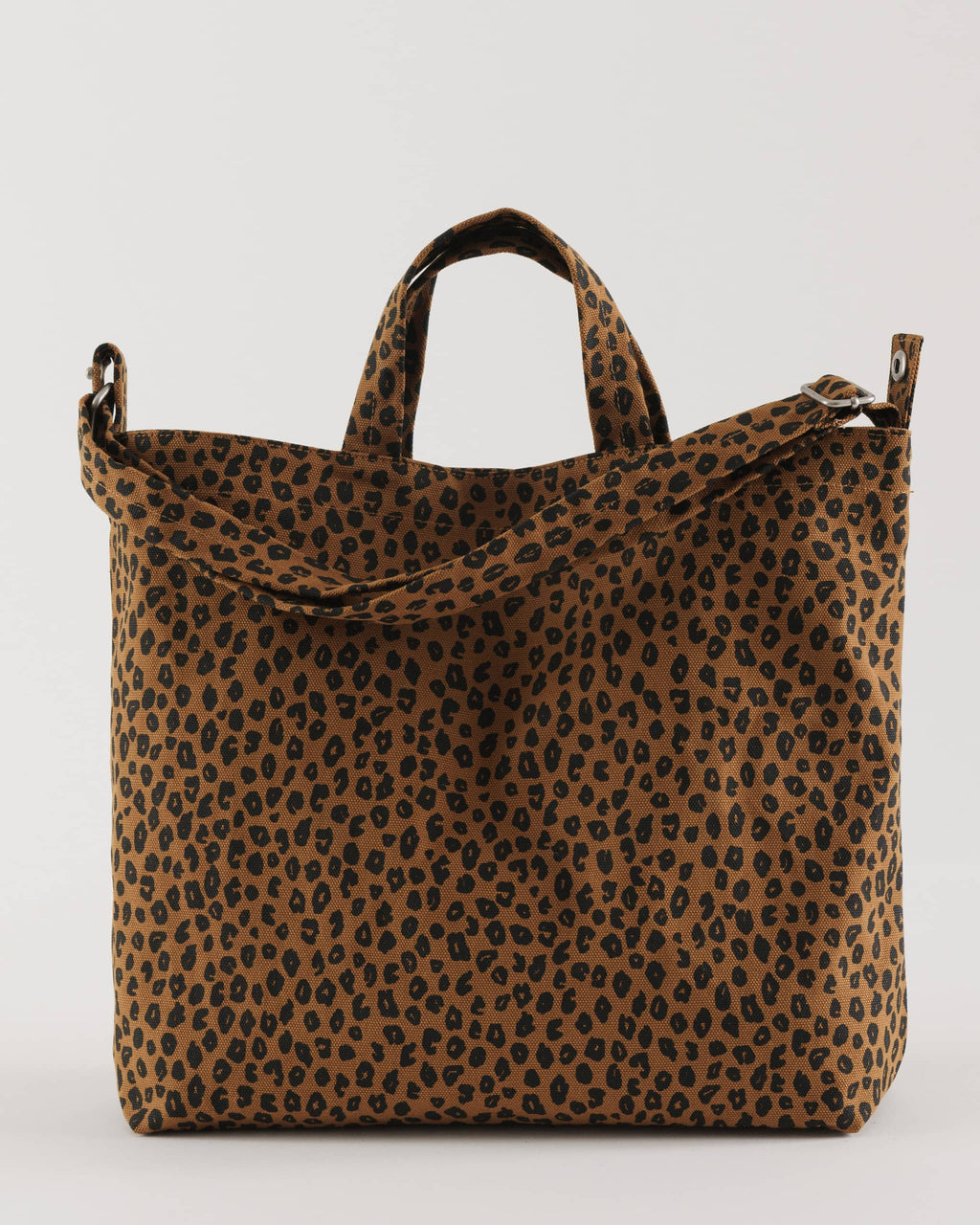 Horizontal Duck Bag - Nutmeg Leopard