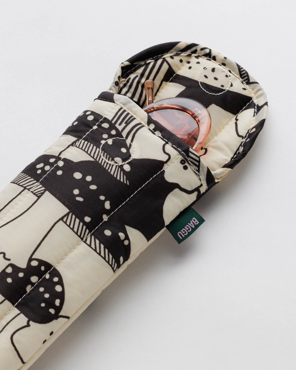 Puffy Glasses Sleeve - Mushrooms