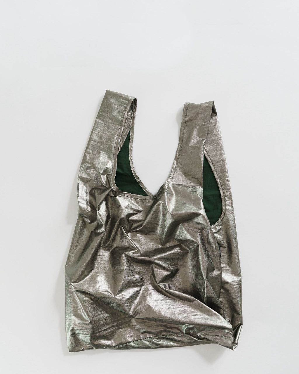 Standard Baggu - Metallic-Pewter