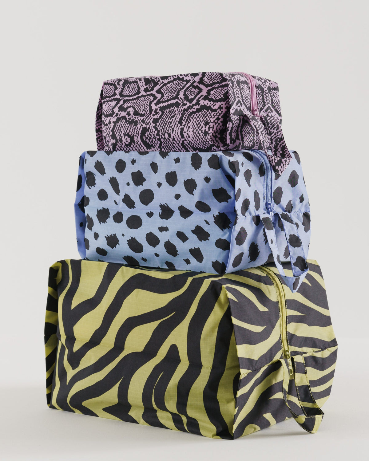 3D Zip Set - Animal Print