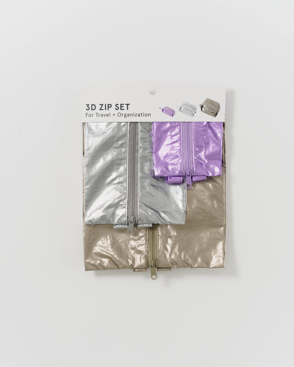 3D Zip Set - Metallics Set