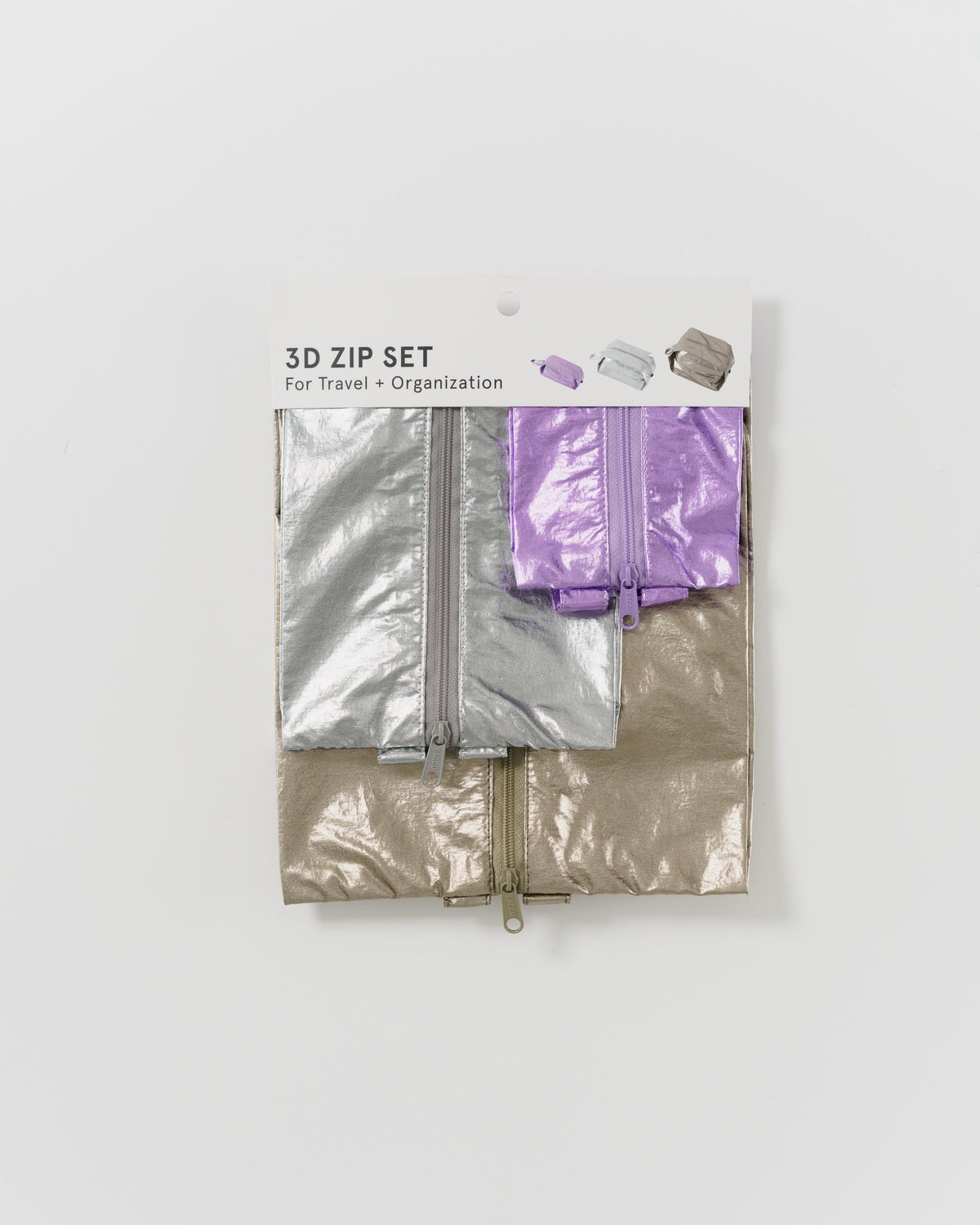 3D Zip Set - Metallics Set