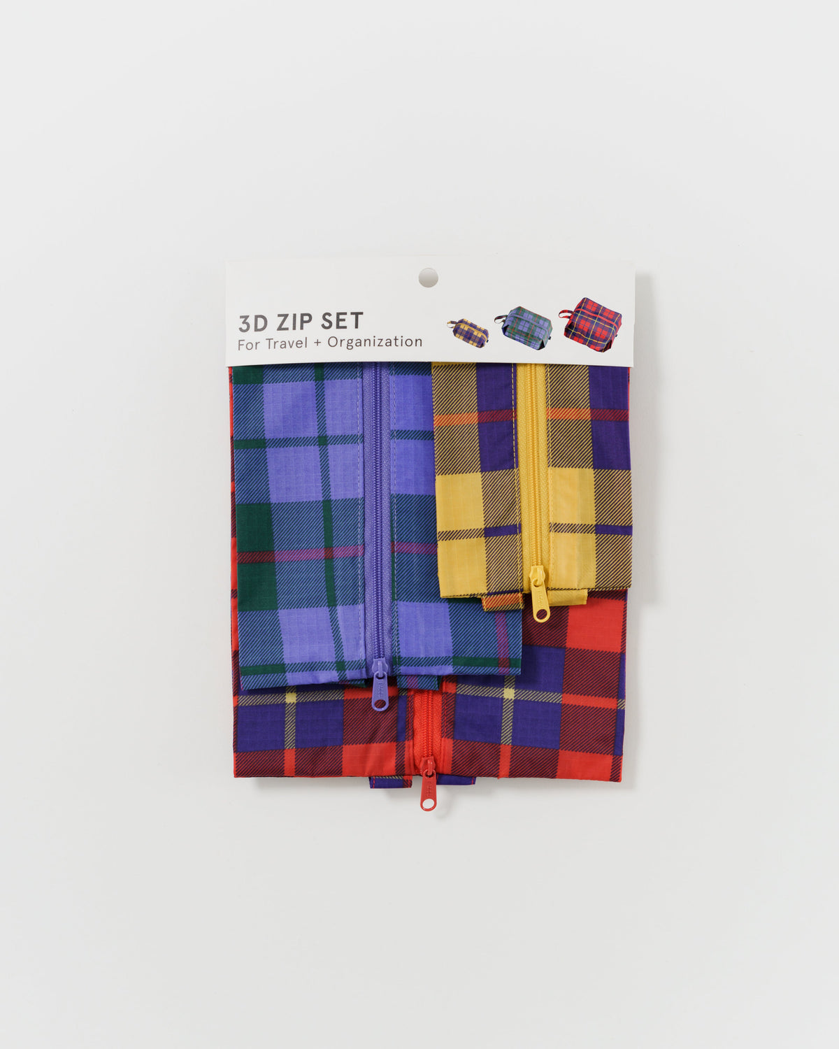 3D Zip Set - Tartans