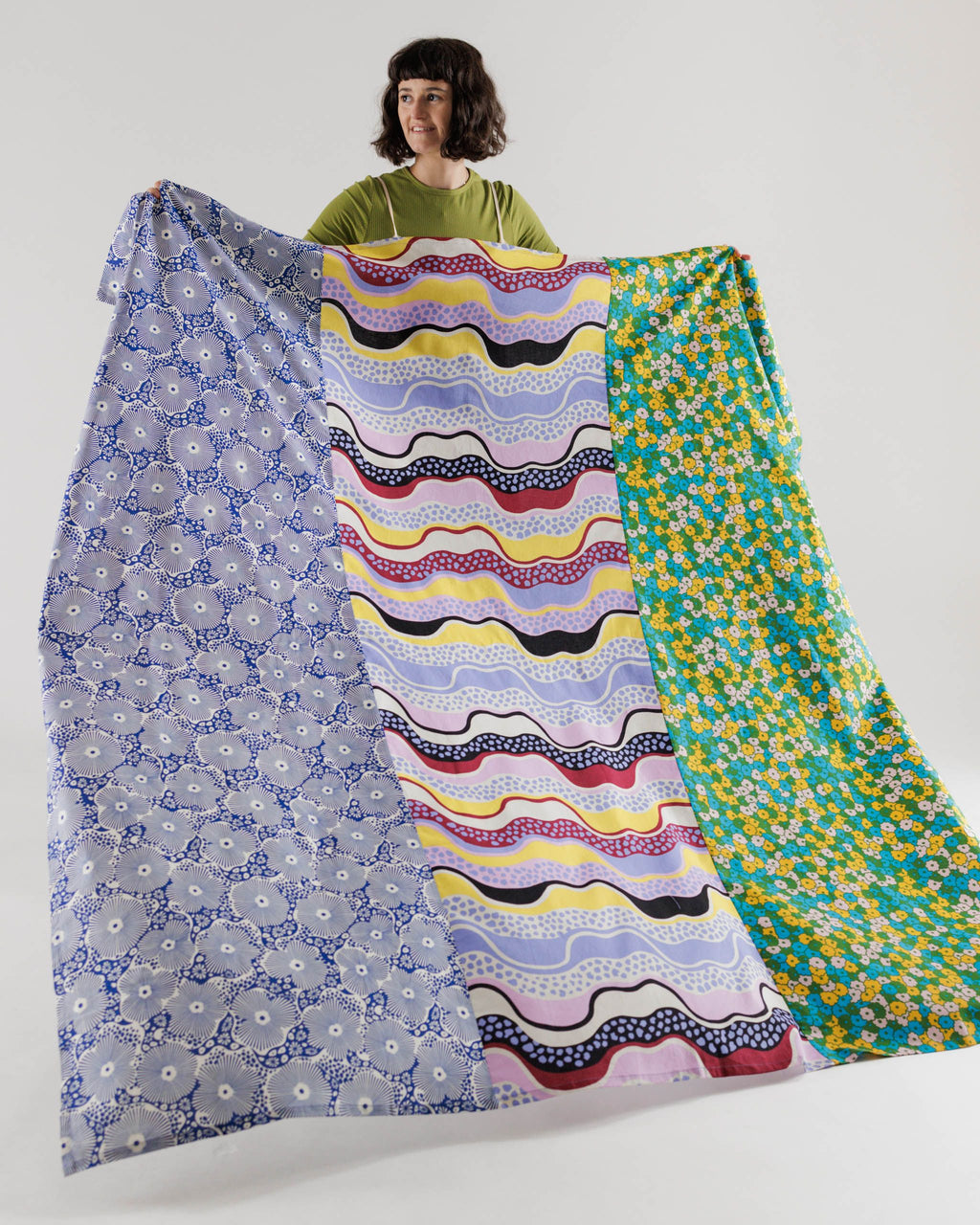 Giant Reusable Cloth - Woodblock Mix