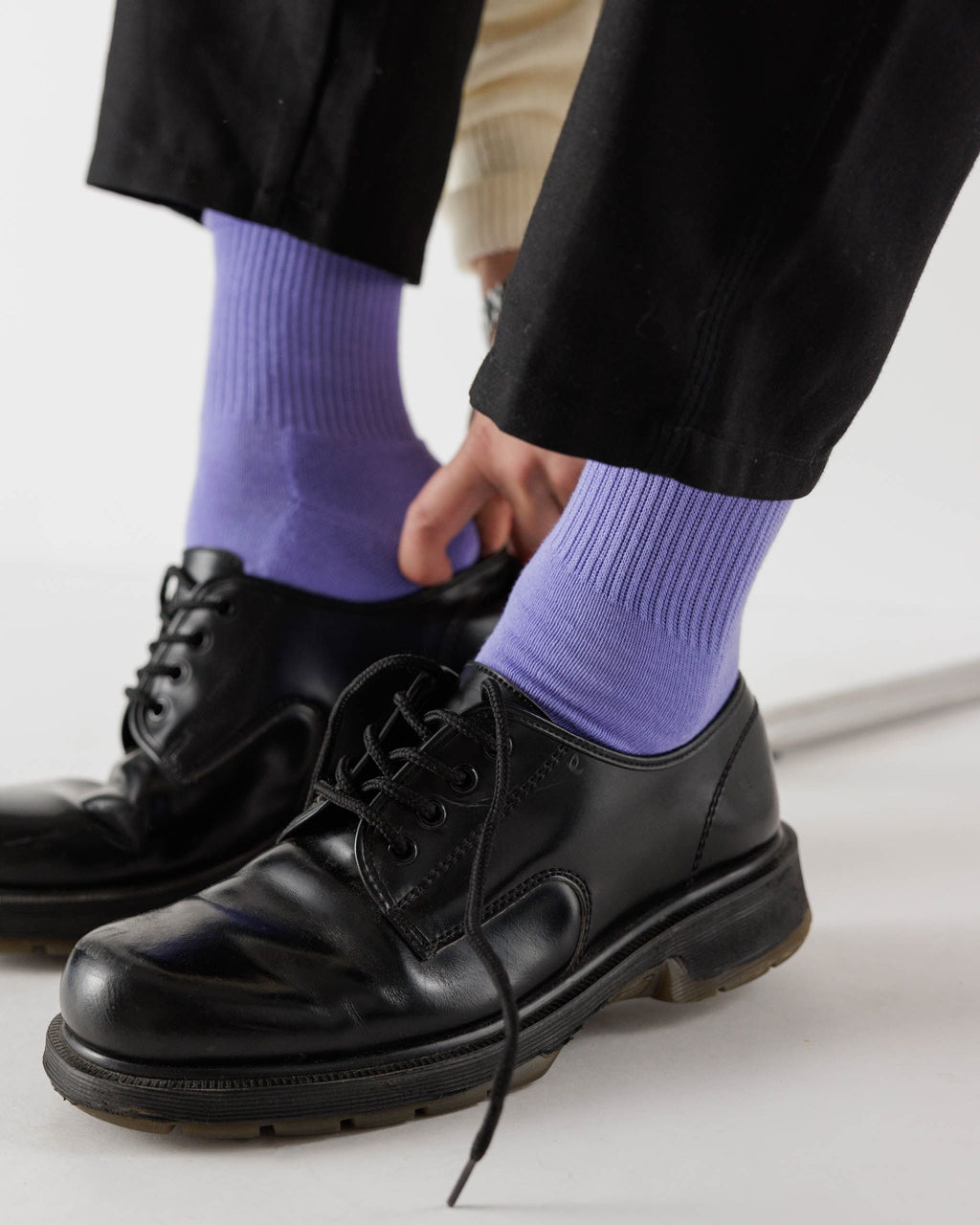 Ribbed Sock - Bluebell