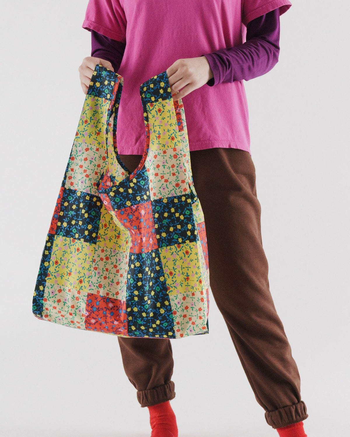 Standard Baggu - Calico Block