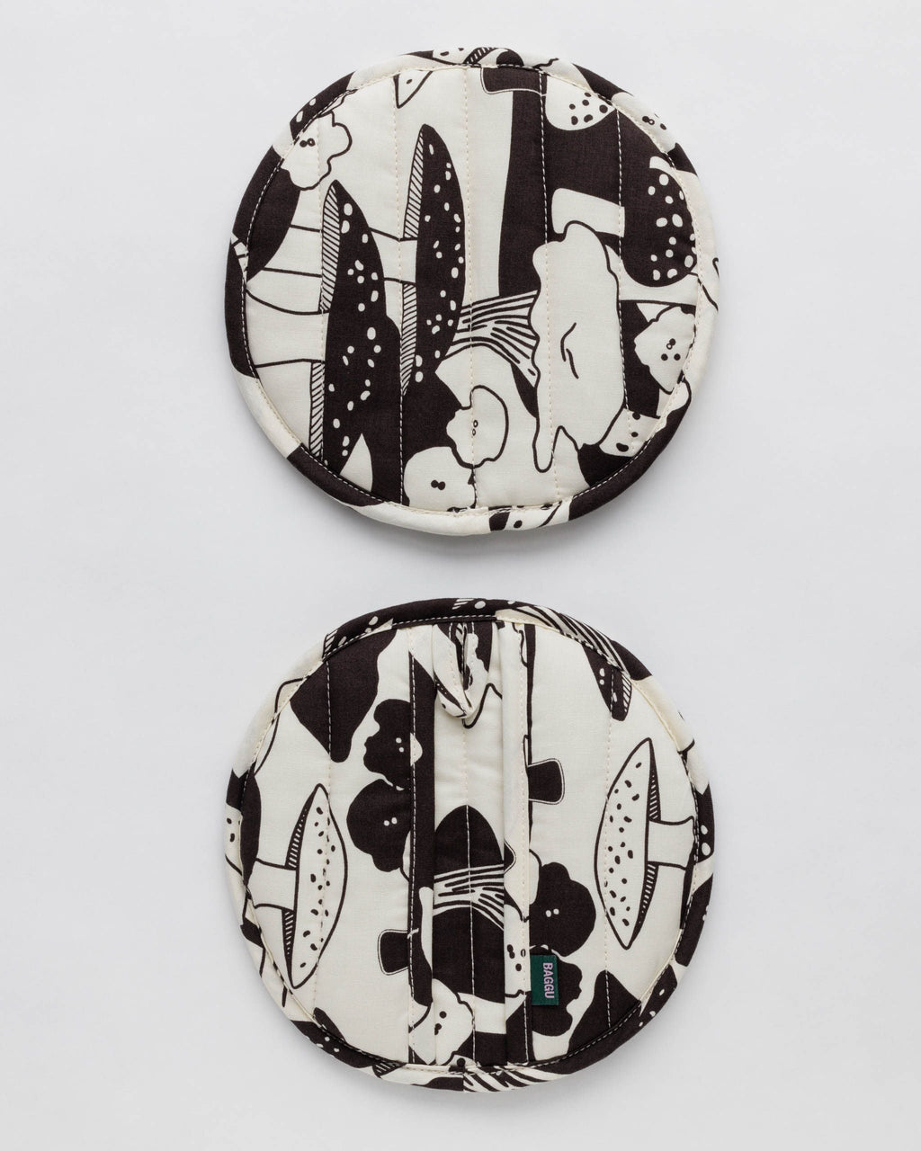 Pot Holder Set of 2 - Mushrooms