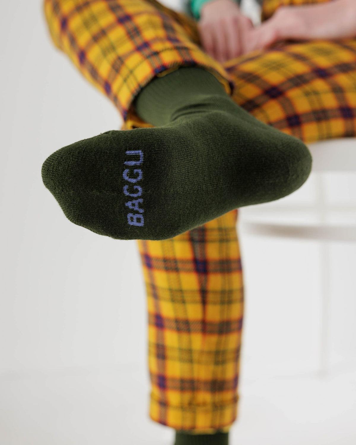 Ribbed Sock - Pine