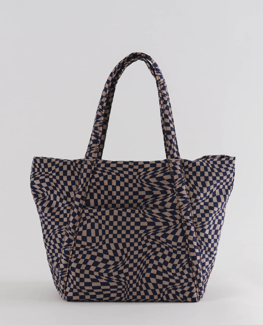 Cloud Bag - Indigo Trippy Checker
