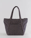 Cloud Bag - Indigo Trippy Checker
