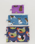 Flat Pouch Set - Garden Pets