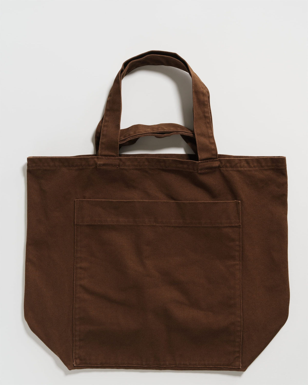 Giant Pocket Tote - Washed Brown