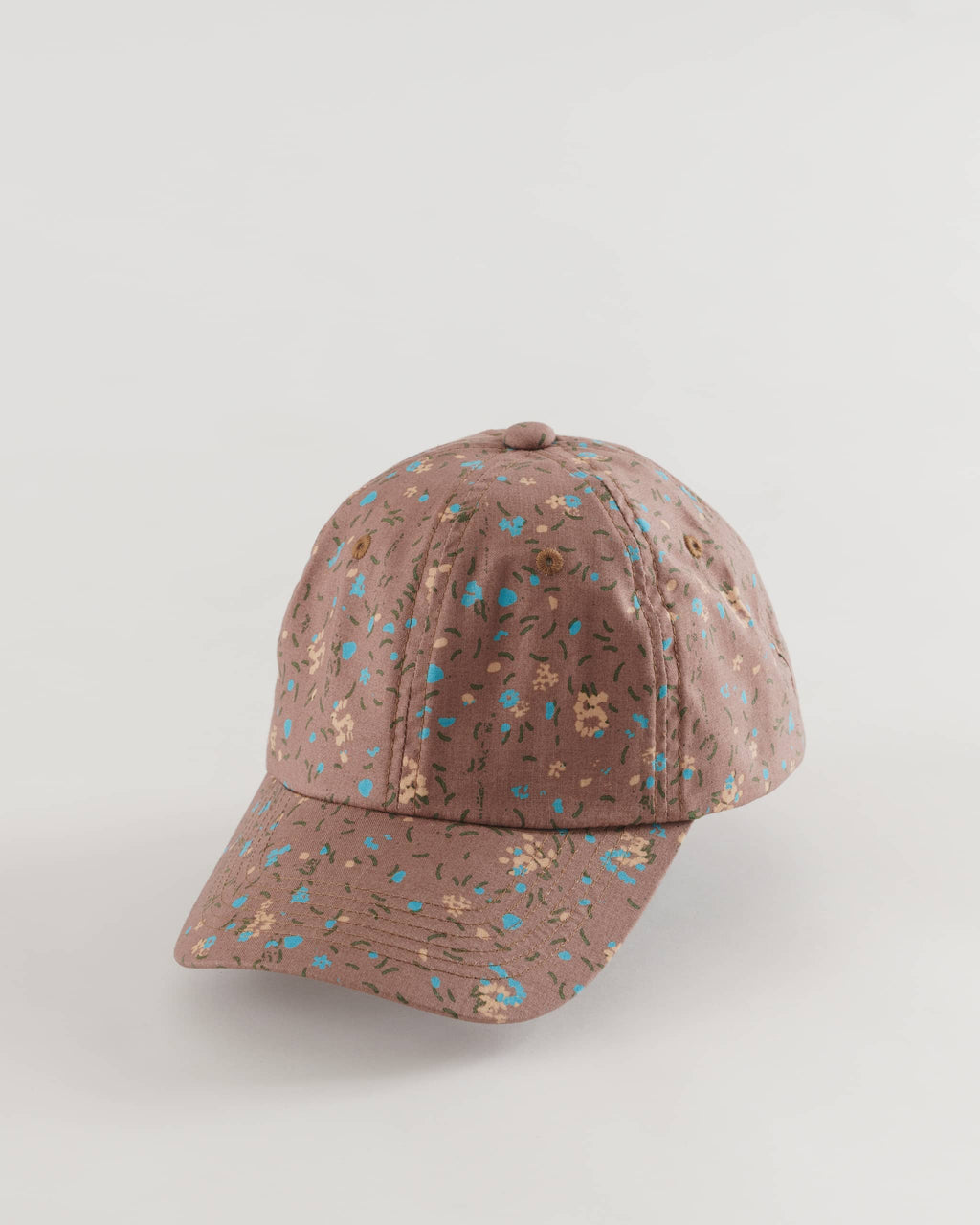 Baseball Cap - Fawn Calico Floral